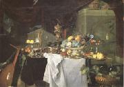 A Dessert (mk05) Jan Davidz de Heem